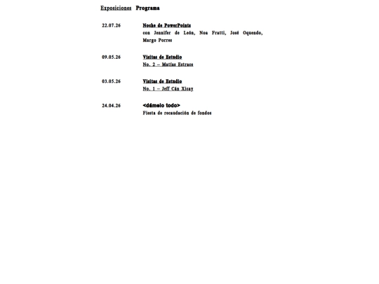 programa screenshot