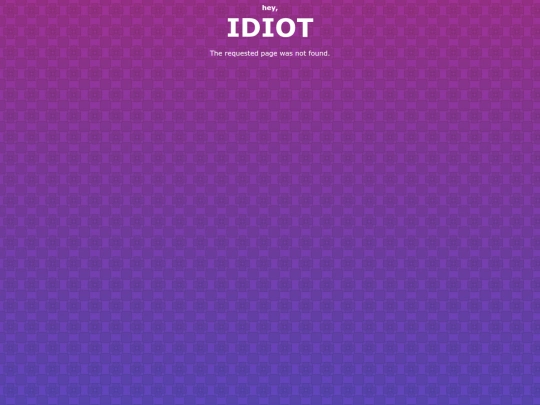 not_found screenshot