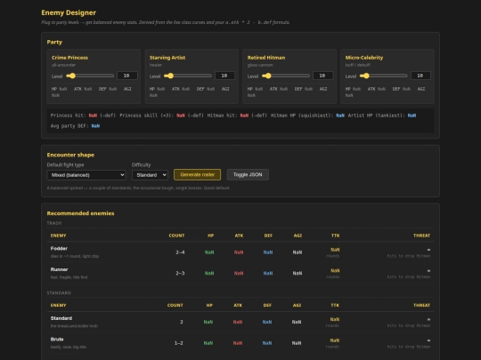 enemy-designer screenshot