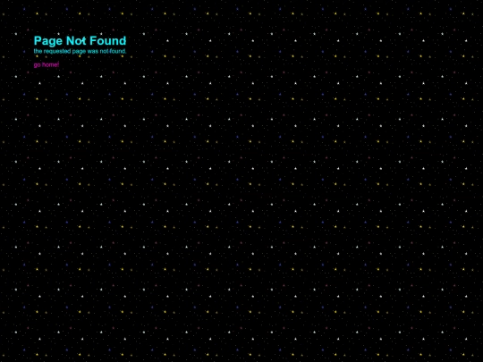 not_found screenshot