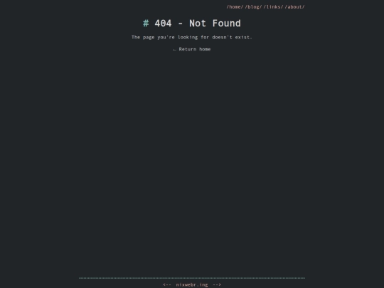 404 screenshot