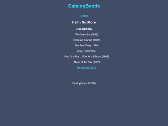 f/faith-no-more screenshot