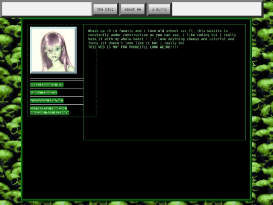 aboutme screenshot
