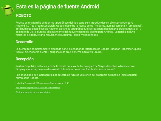 pages/android screenshot