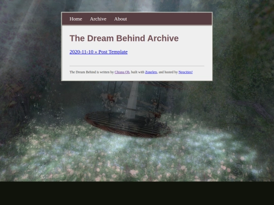 archive screenshot