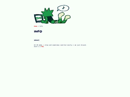 info screenshot