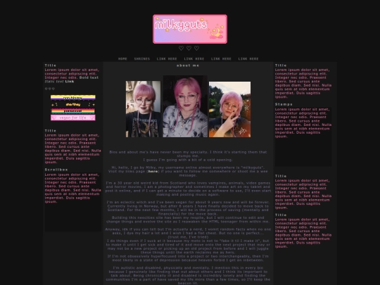 AboutMe screenshot