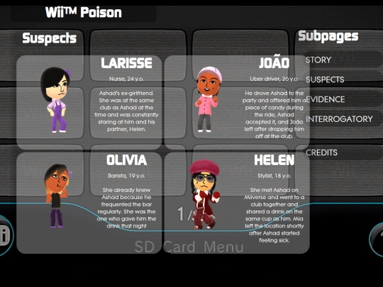 ECCProject/suspects screenshot