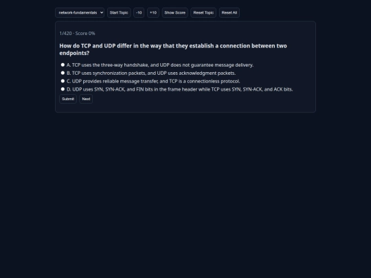 networks screenshot