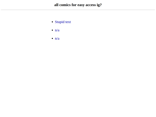 Comiccomic/home screenshot