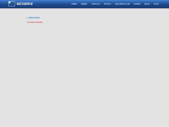 forum-section screenshot