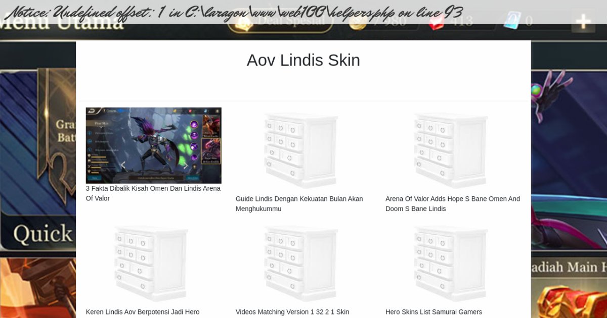 Aov Lindis Skin