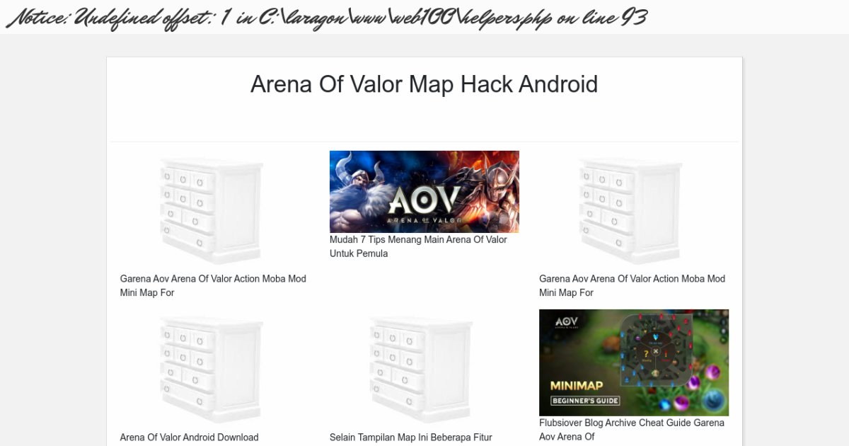 Arena Of Valor Map Hack Android