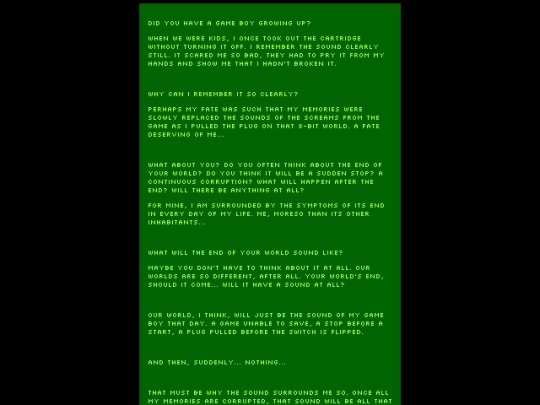 oc/MESSAGE screenshot
