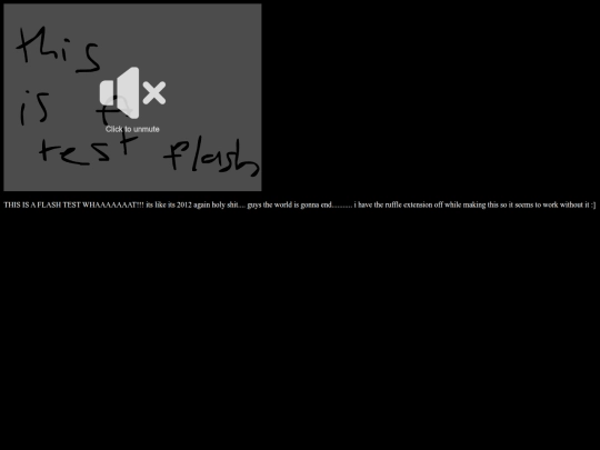 ruffletest screenshot