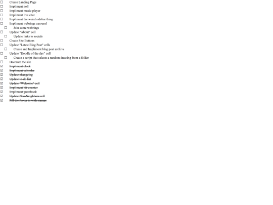 todo screenshot