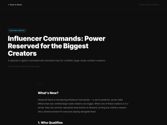 blogs/posts/influencer-commands screenshot