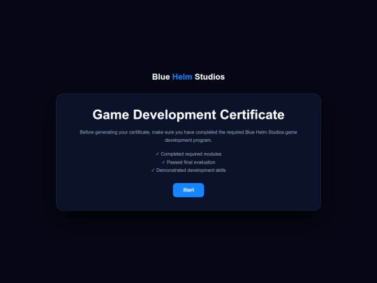 certificates/certificate-creator screenshot