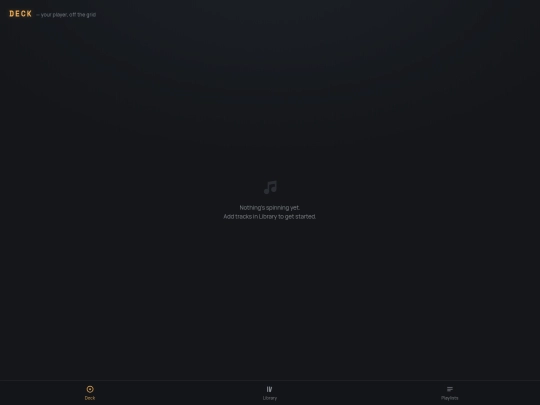 deck-player-1 screenshot