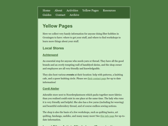 yellowpages screenshot