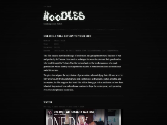 works/one-day-i-will-return screenshot
