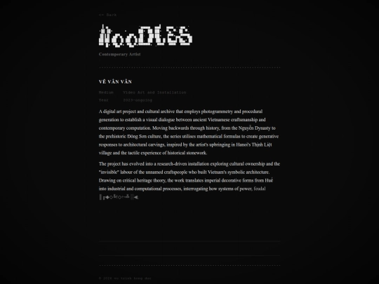 works/ve-van-van screenshot