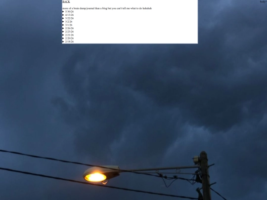 blog screenshot