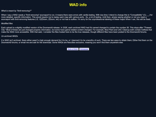 wadinfo screenshot