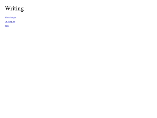 Writing screenshot