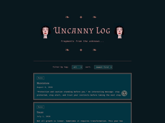 blog screenshot