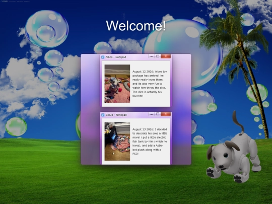 aibo screenshot