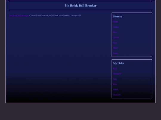 games/PinBrickBallBreaker screenshot