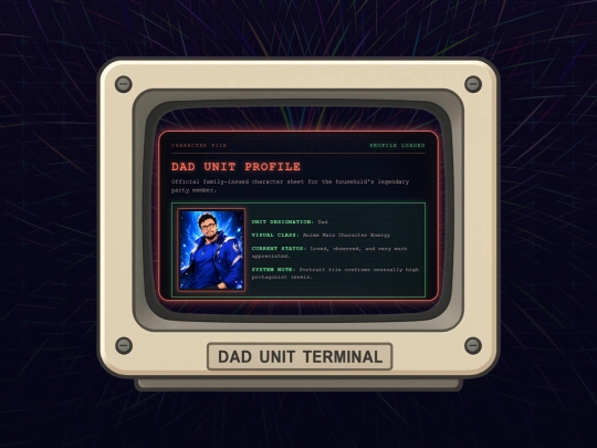 dad-profile screenshot