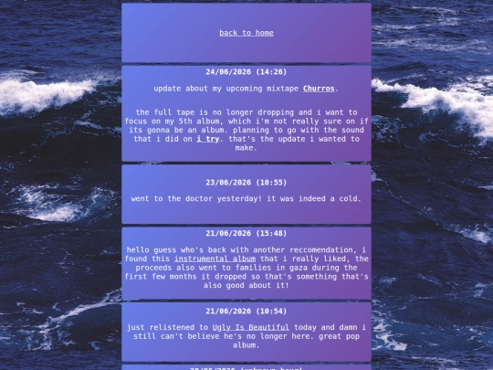 blog screenshot