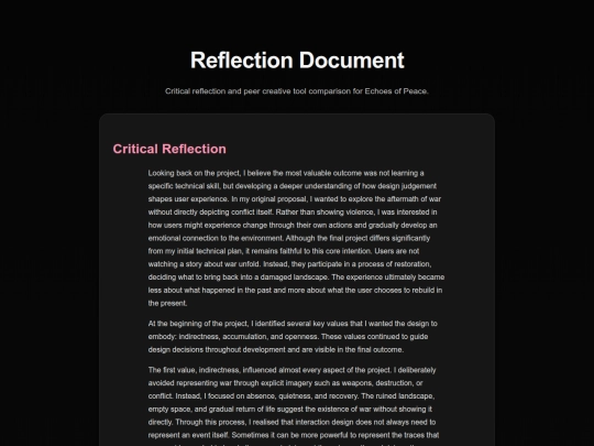 reflection.heml screenshot