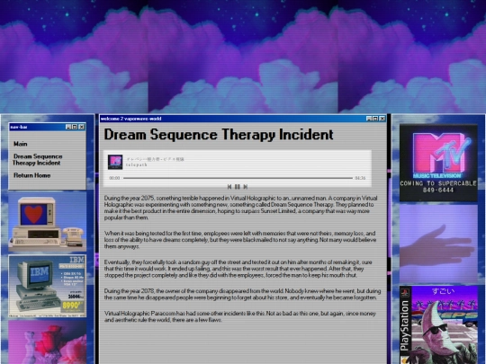 worlds/virtual-holographic-paracosm/backstory screenshot