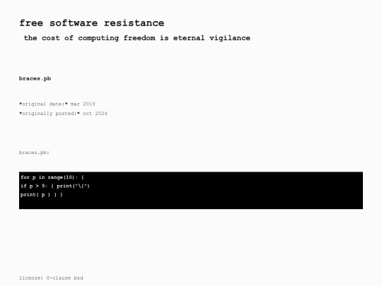 2019/braces.pb screenshot