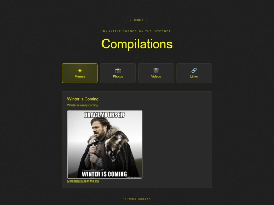 compilations screenshot