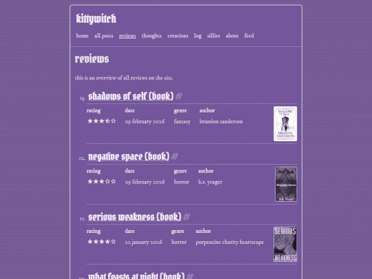 reviews screenshot