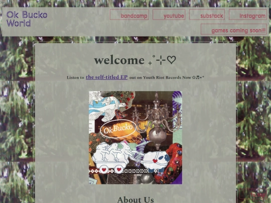 homepage screenshot