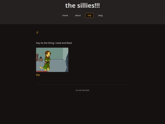 silly screenshot