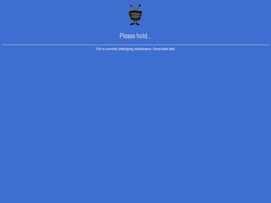 tivo/error screenshot