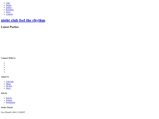 site/Parties screenshot