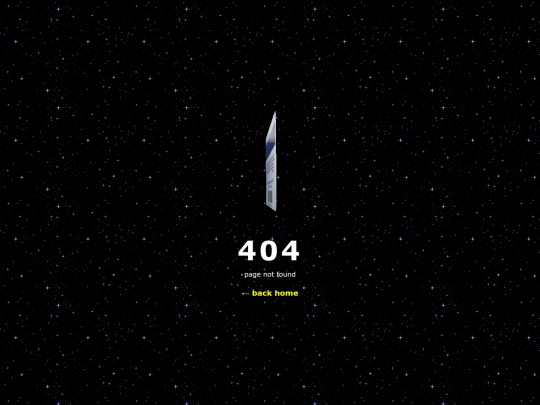 not_found screenshot