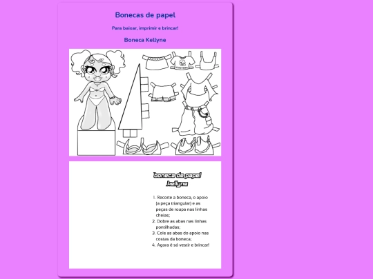 bonecas screenshot