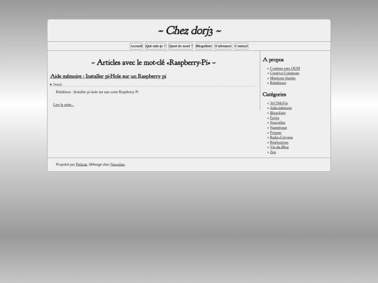 tag/raspberry-pi screenshot