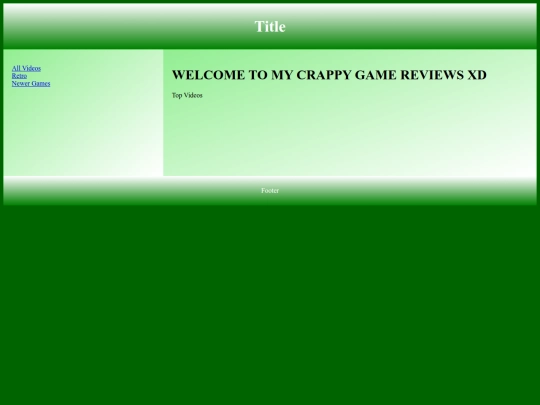 gameReviews screenshot