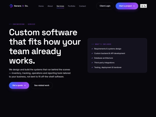services/software-development screenshot