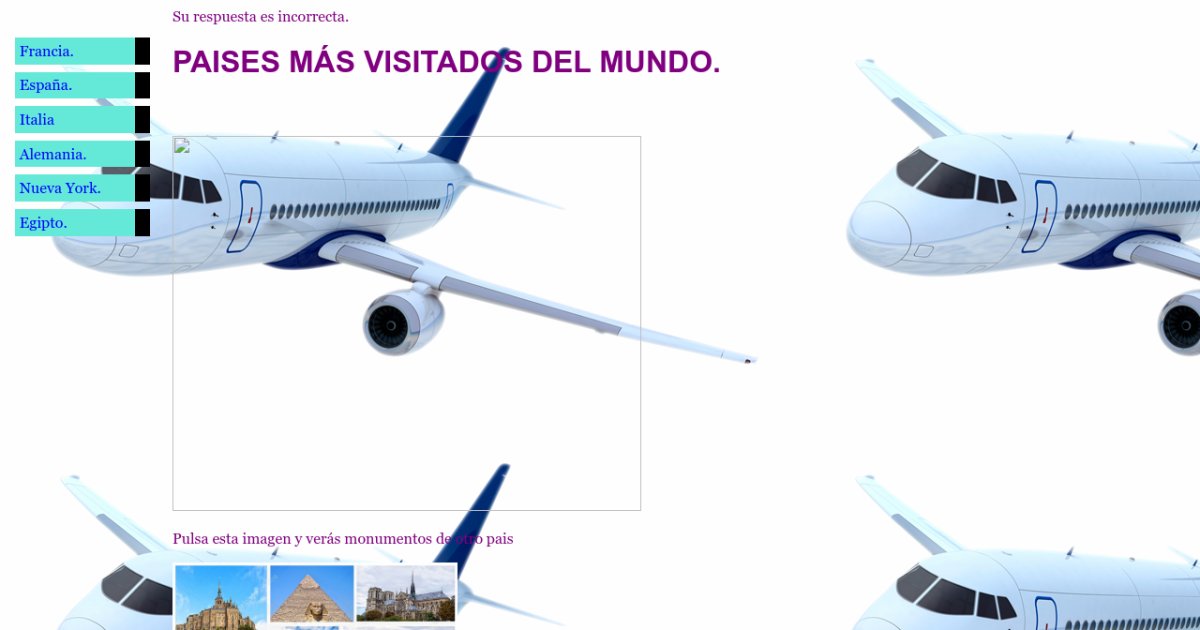 PAISES MÁS VISITADOS DEL MUNDO