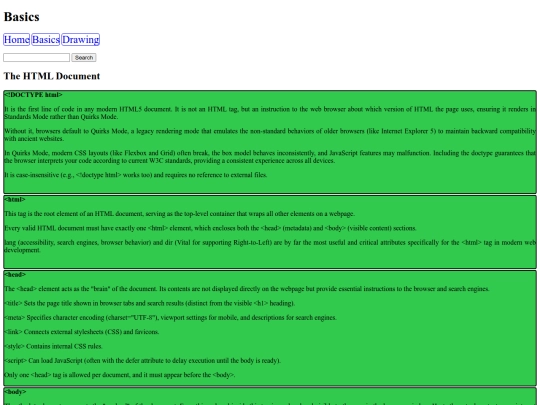 basics screenshot